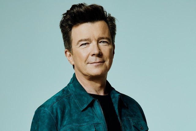 NOW BOOKING RICK ASTLEY