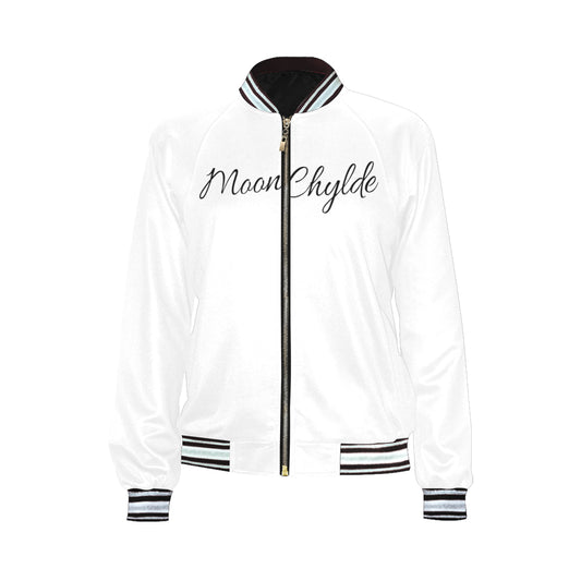 MoonChylde Women's Horizontal Stripes Jacket